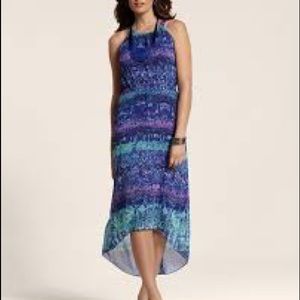 Chico’s  Brooke NWT hi-low dress blues chico2/L